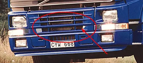 Решетка радиатора VOLVO FH12 для трактора 1/14 tiiya HOBBY R730 r560 R620 R470 56514 56323|Детали и