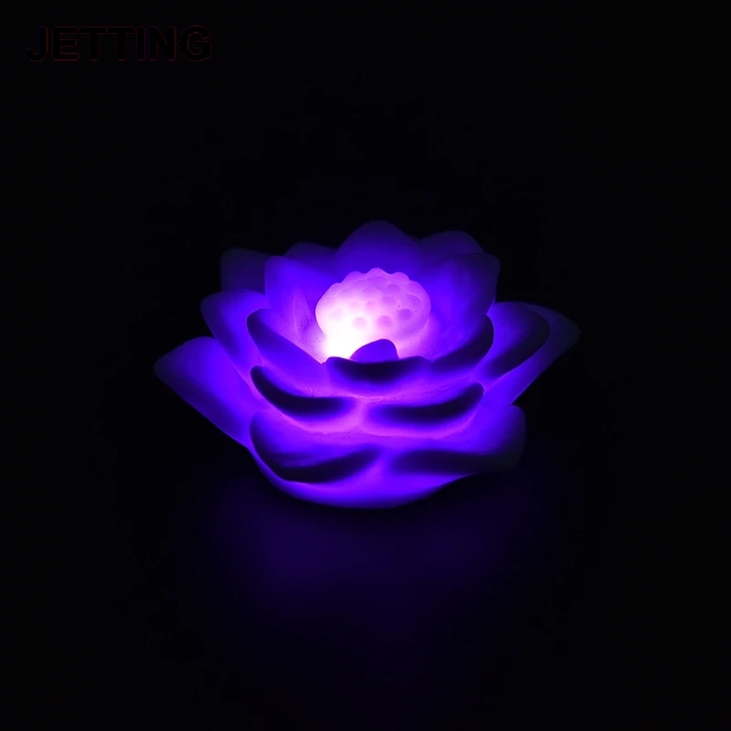 

7 Colors Changing Flower Lotus LED Night Light Romantic Love Mood Decoration Lamp