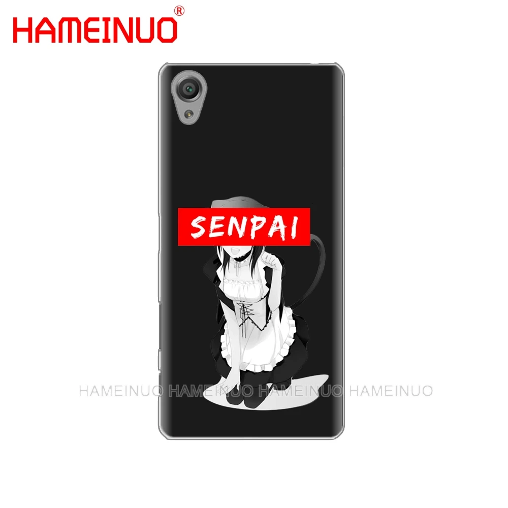 HAMEINUO Sugoi Senpai аниме waifu чехол для телефона для sony xperia C6 XA1 XA2 XA ULTRA X XP L1 L2 X XZ1 compact XR/XZ PREMIUM