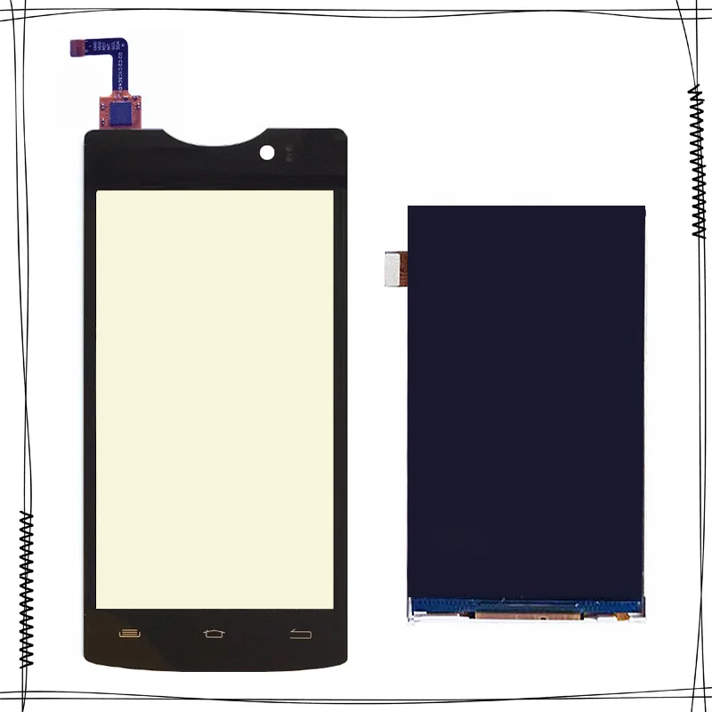 4 5 &quotсенсорный экран + ЖК дисплей для Micromax D320 D 320 передний стеклянный емкостный
