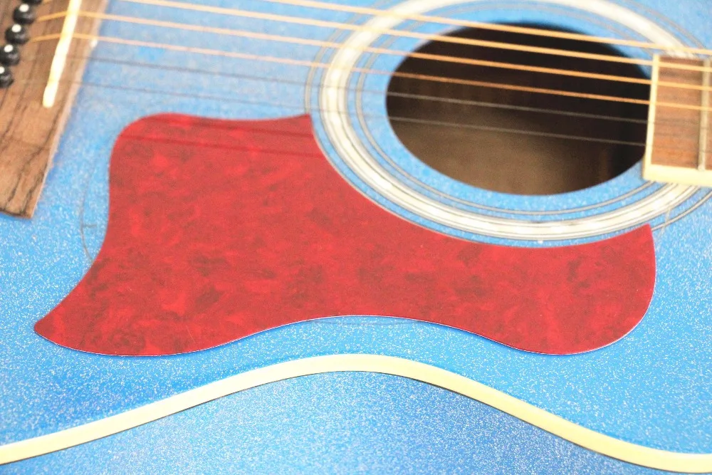 2 шт. R60mm/R64mm электрическая акустическая гитара Защита от царапин Пластина для 40