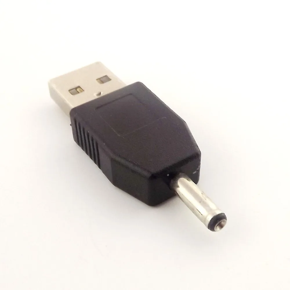 1 шт. USB 2 0 A штекер до 3 5 мм x 35 В DC адаптер питания разъем |