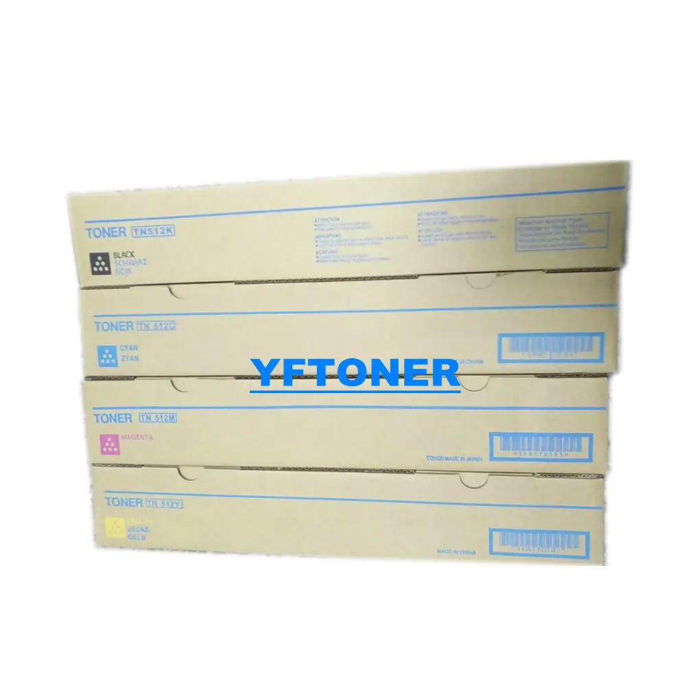 Tn512 цветной тонер картридж для konica minolta обломок копировальной машины|toner cartridge|konica