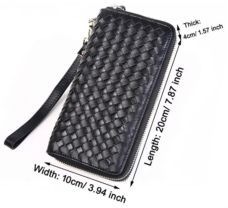 Кошелек мужской женский из натуральной кожи с зажимом для монет | Багаж и сумки