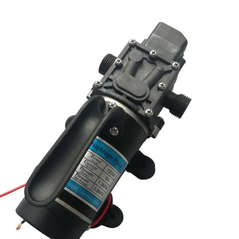 Электрический 12V 120W 130Psi 10L/мин водяная пленка высокого Давление самовсасывающий