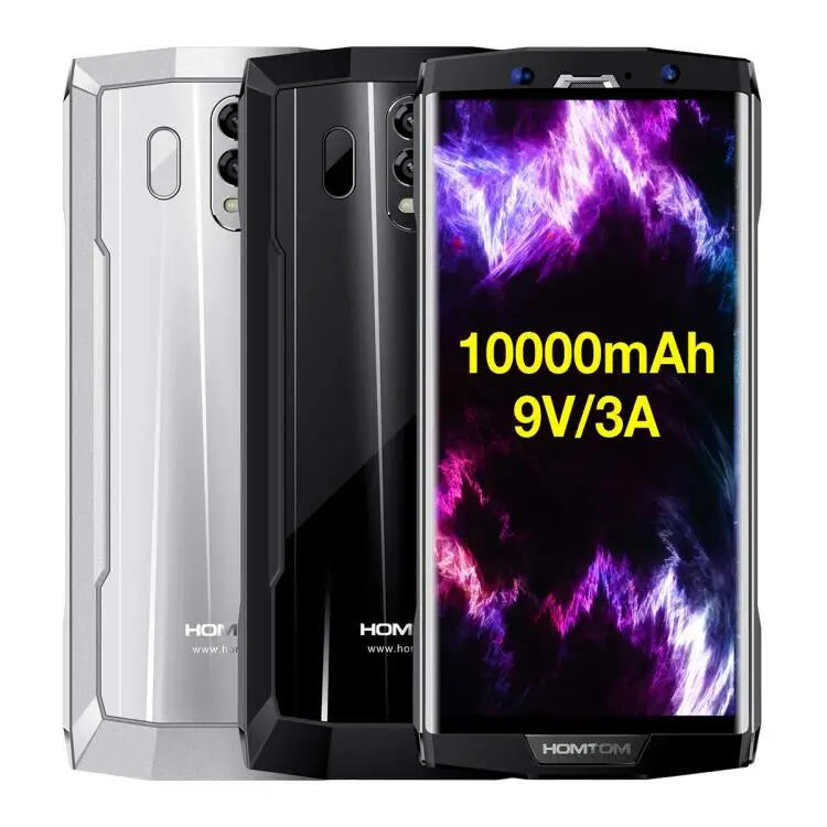 HOMTOM HT70 6 0 &quotHD + 18:9 Экран мобильного телефона mtk6750t восемь ядер 4G RAM 64g ROM 10000 мАч