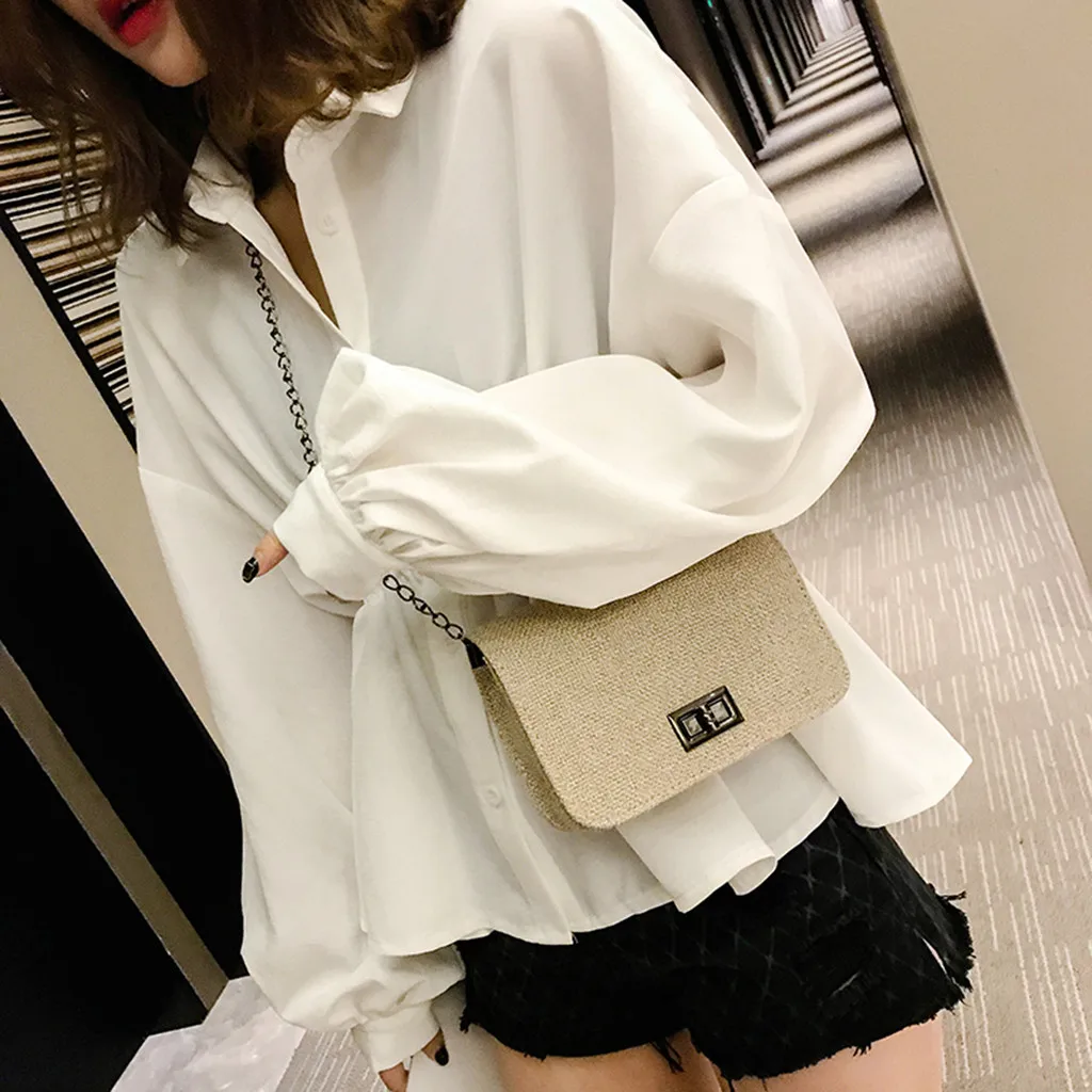 Женская Повседневная простая сумка-мессенджер модная маленькая квадратная