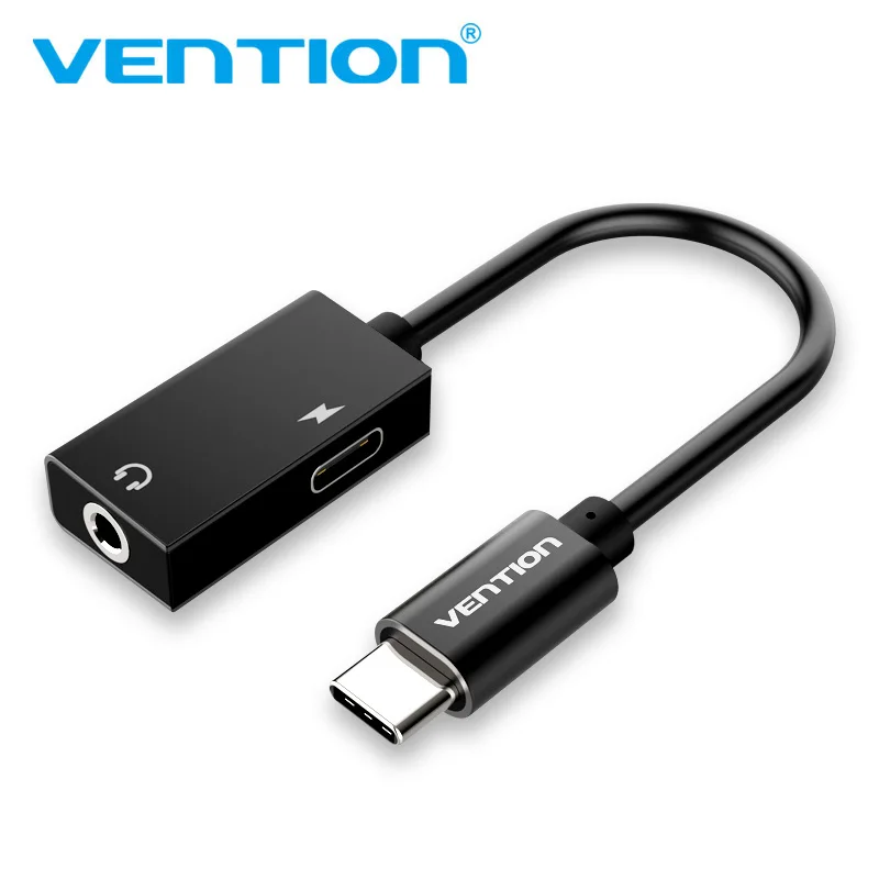 Vention USB Type C 3 5 адаптер для наушников зарядное устройство до мм разъем AUX Xiaomi Mi6 MIX2