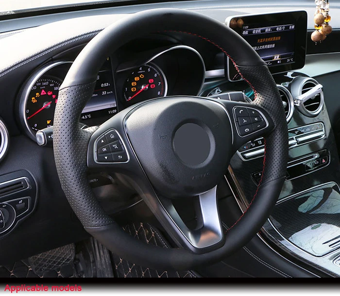 Крышка рулевого колеса для старого Skoda Octavia 2005-2009 Fabia 2005-2010/на заказ крышка рулевого колеса