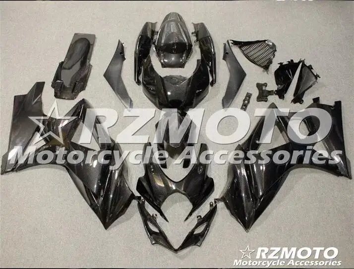 Новый ABS мотоцикл обтекатель комплект для SUZUKI GSXR1000 K7 2007 2008 углеродного волокна