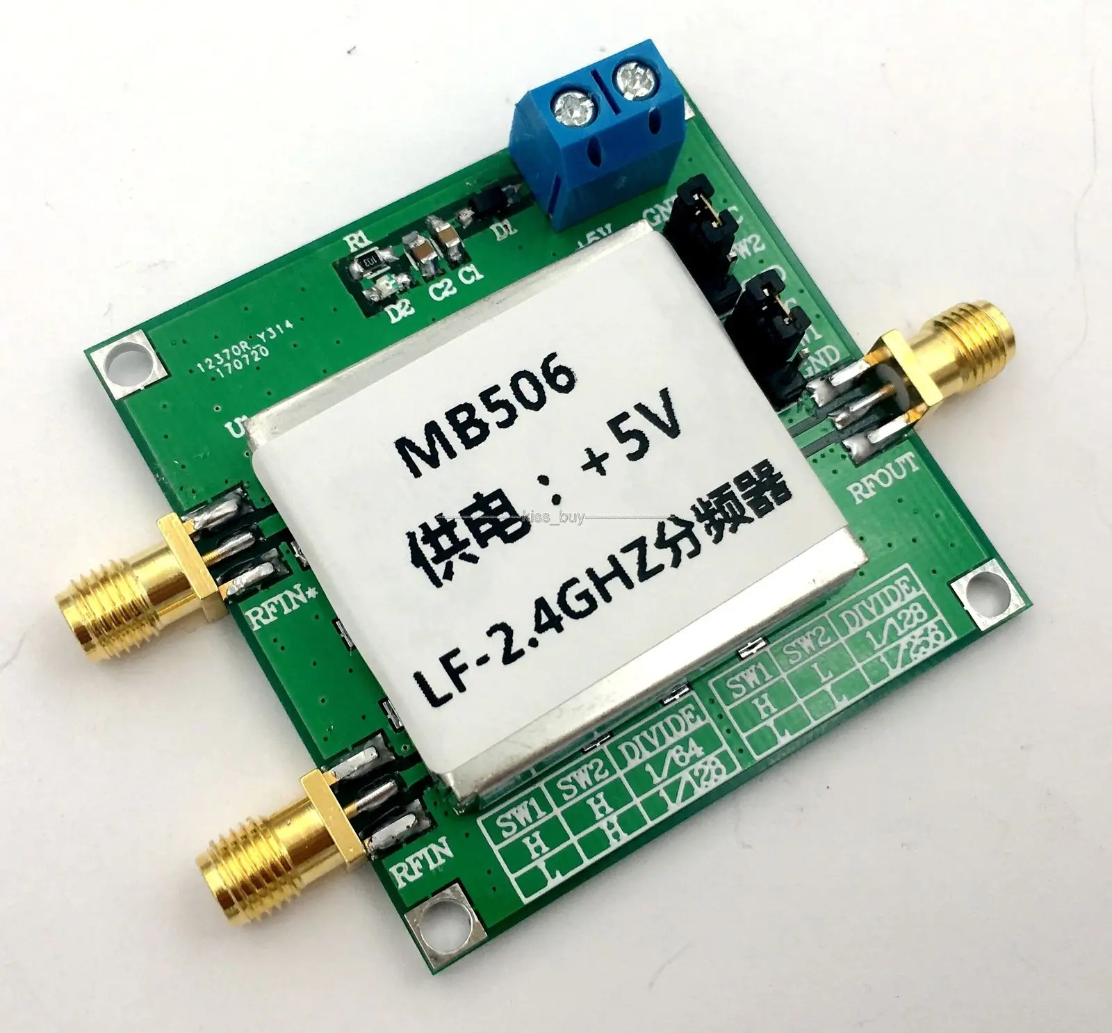 DYKB MB506 2 4 ГГц высокочастотный prescaler 64 128 256 Частотный делитель для