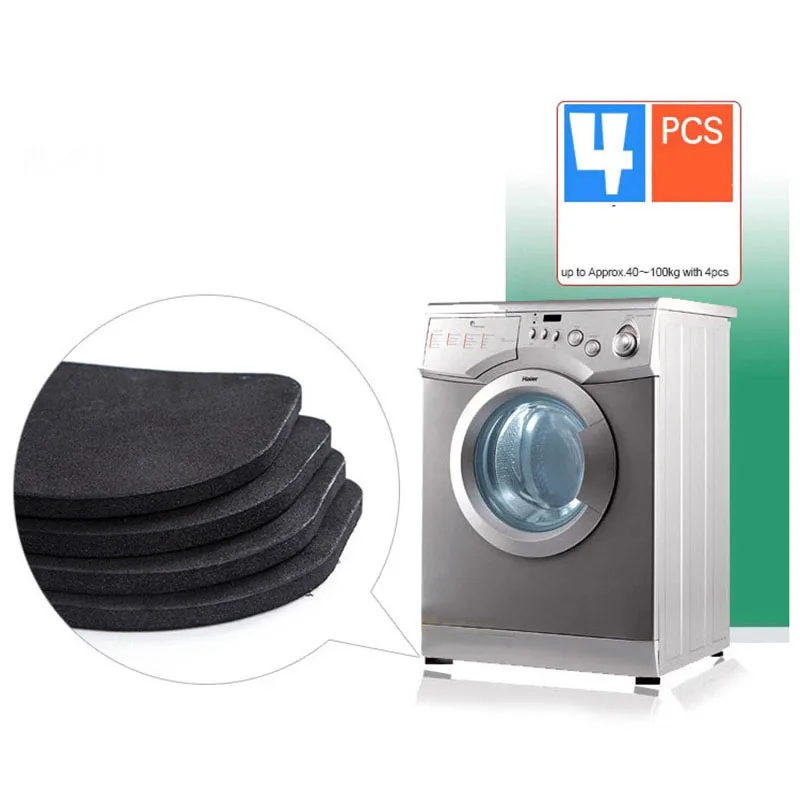4 шт. многофункциональные Нескользящие Коврики для стиральной машины аксессуары