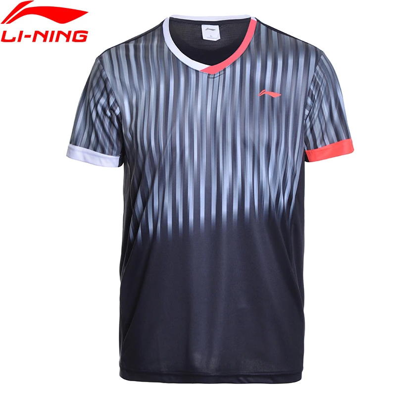 Футболка мужская Li-Ning для бадминтона дышащая легкая футболка соревнований