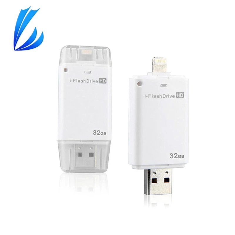 LL трейдер USB флэш-накопитель 64Гб OTG флеш-накопитель устройство чтения карт памяти фото палку устройство 16/32G флэш-накопитель Жесткий диск для iOS iPhone Android ПК