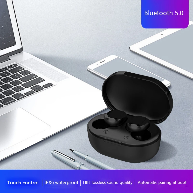 Mini S3 TWS V5.0 Bluetooth Earphone True Wireless Stereo Earbuds With Mic Portable HiFi Deep Bass Sound Cordless Dual Headphones |