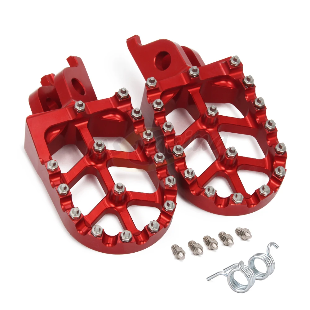 Мотоциклетные Алюминиевые Подножки педали для CR CRF KX KLX 125 150 150R 450 250L 450R 450L 250RX 450X 250F