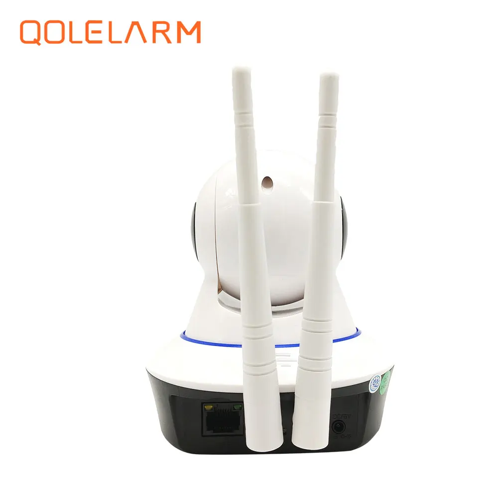 QOLELARM 720 LAN/wifi ip камера 10 м ночного видения CCTV детский монитор с приложением