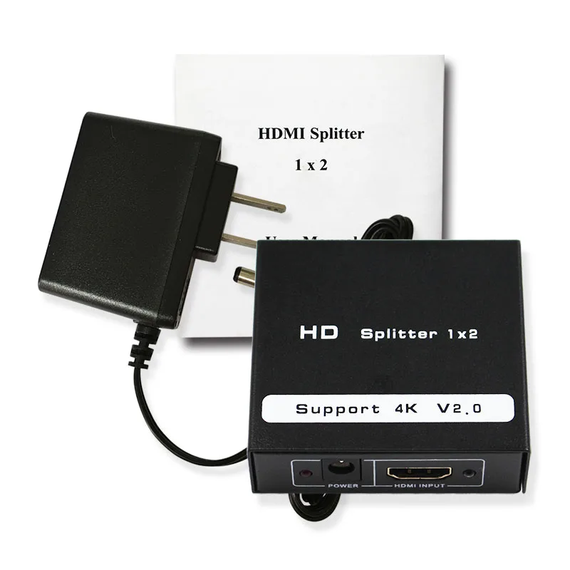 Wiistar Бесплатная доставка 2 порта HDMI 0 Full HD 2160P HDR сплиттер удлинитель 1x2 выход 4k x 2k/60