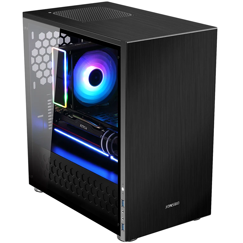 Чехол для компьютера JONSBO C3 PLUS поддержка материнской платы MicroATX источник питания