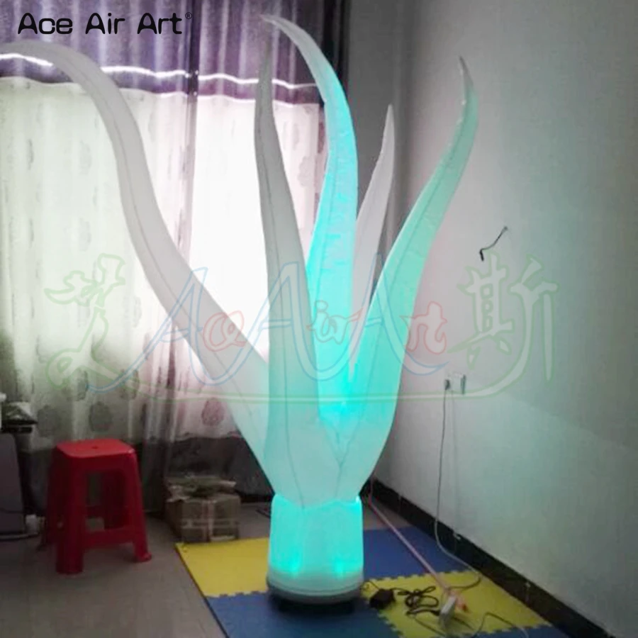 Красивое надувсветодиодный светодиодное дерево 2 5 м H с RGB-подсветкой для