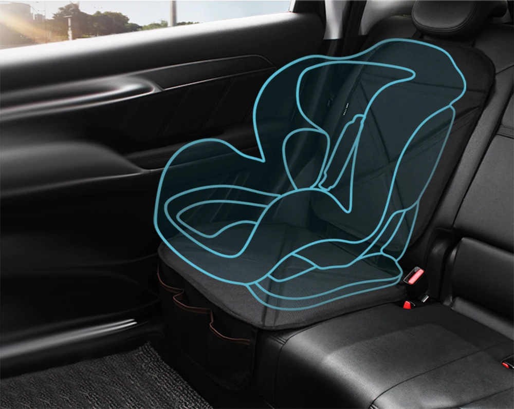 Keeptop детское Универсальное автомобильное сиденье водонепроницаемый и дышащий защитный коврик чехол легко чистить сиденье протектор безопасность нескользящий