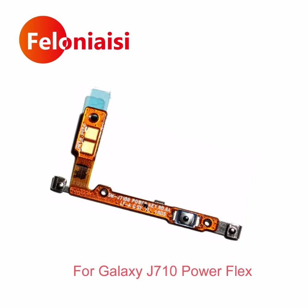Высокое качество для samsung Galaxy J7 J710 2016 Мощность на кнопку выключения переключателя