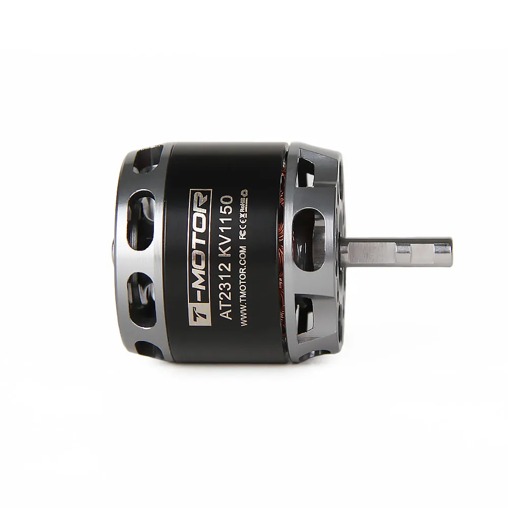 T-MOTOR AT2312 длинный вал KV1150 1400KV бесщеточный двигатель для радиоуправляемого дрона с
