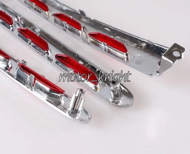 Новый левый правый хромированный обтекатель для объектива светодиодсветильник