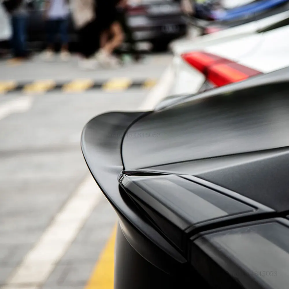 AITWATT Подходит для Honda Civic 10th спойлер из углеволокна задний Багажник крыло багажника губы хвост спойлер для автомобиля