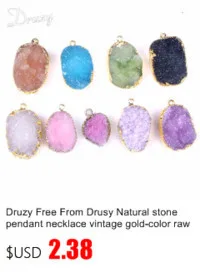 Druzy нерегулярные случайные натуральные аметисты кварц геодная огранка ожерелье кристалл пионт камень кулон натуральный друзовидный камень Исцеление 1 шт