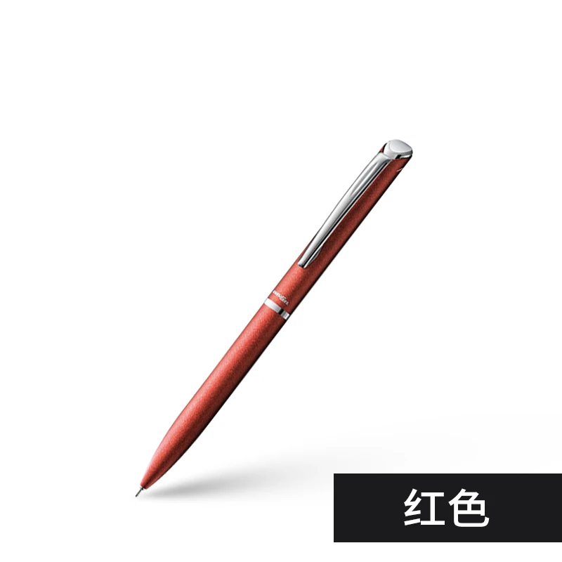 Red PENTEL BLN-2005 быстросохнущая нейтральная ручка вращающаяся 0,5 игольчатая трубка металлическая ручка для офиса - Цвет: Red