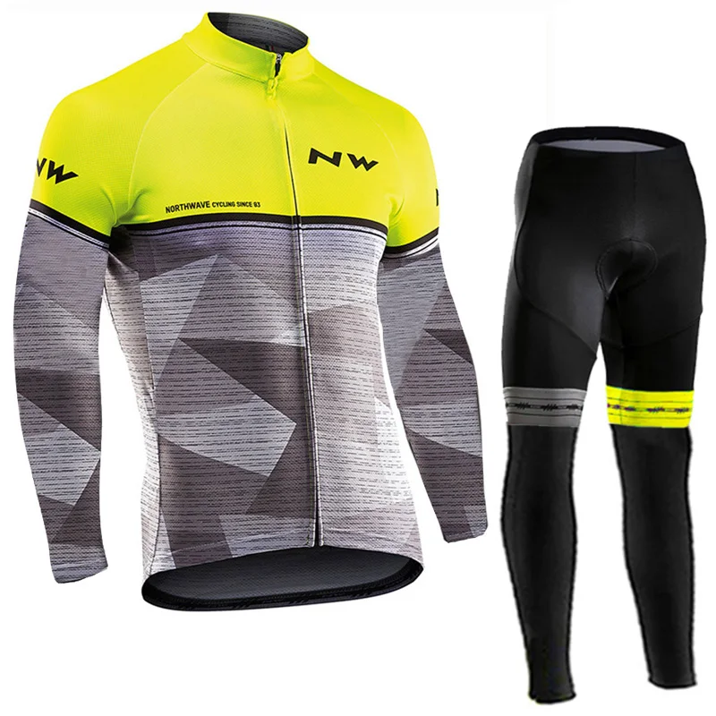 Winter Cycling Set Зимний термо велосипедный комплект, сохраняющий тепло мотобайк, велосипед, велотренажер, одежда, сохраняющая тепло для горного велосипеда, одежда Roupa Ciclismo - Цвет: Winter Cycling Set