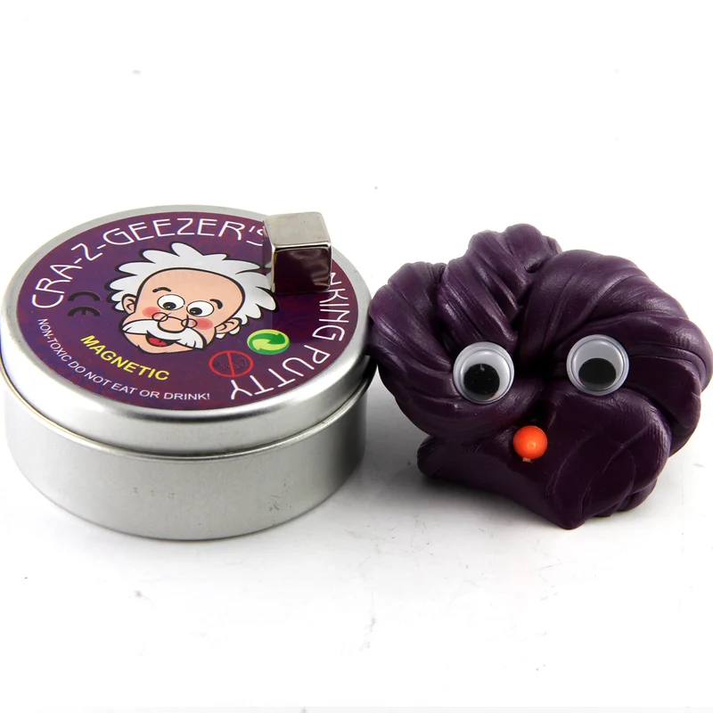 Забавный Магнитный Пластилиновый магнит глины магнитные игрушки DIY Снятие