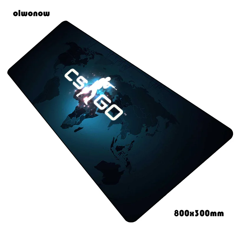 Коврик для мыши csgo 800x300x2 мм большой коврик клавиатуры и яркий ноутбук геймеров