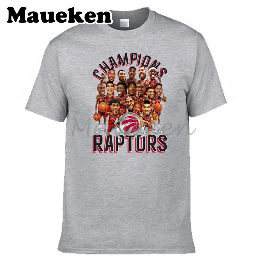 Для мужчин футболка 2019 чемпионов все плеер групповым снимком Кохи Леонард Kyle Lowry Торонто ибака Газоль Siakam мы