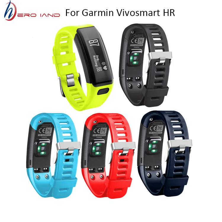 Для garmin VIVO Smart HR Band сменный спортивный силиконовый браслет ремешок для Bracelet Vivosmart
