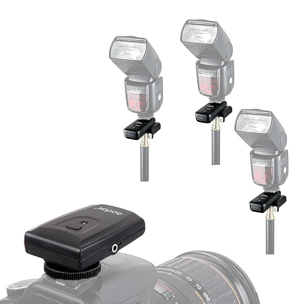 Godox CT-16 16 каналов беспроводной Радио Вспышка Speedlite триггер передатчик+ приемник набор для Canon Nikon Pentax студийная вспышка