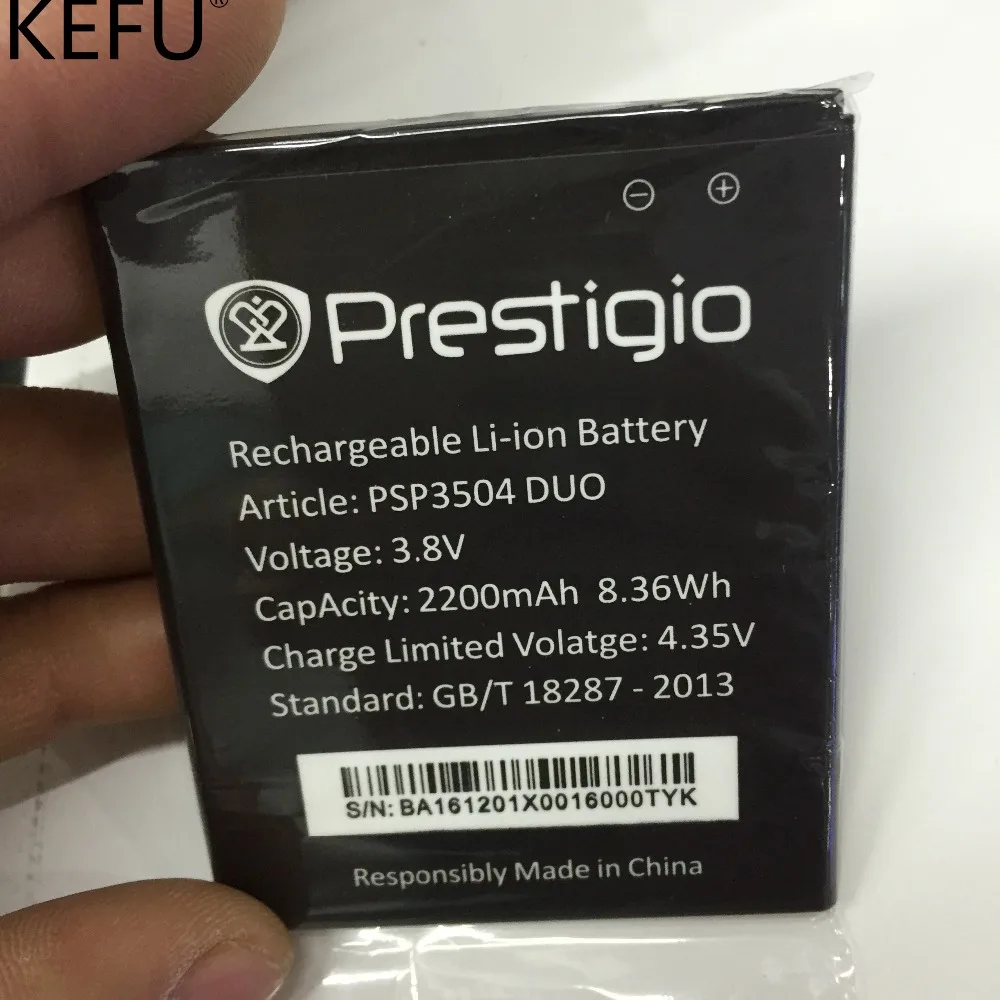 2200 мАч PSP3504 Duo Батарея Замена батареи телефона для Prestigio Muze C3 3504 PSP3504Duo