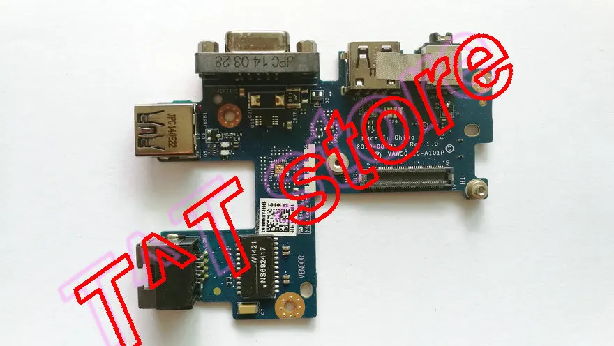 Оригинальная плата E5540 USB для аудиопорта Lan 9WMHY 09WMHY стандартный тест хорошая