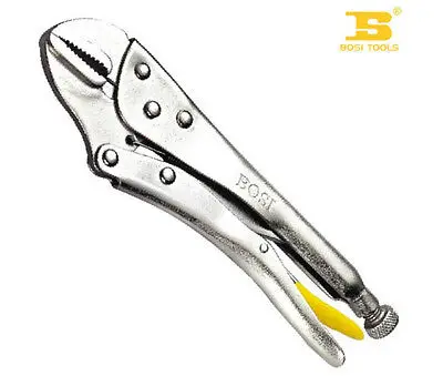 

Bosi Tool 5" 125mm Professional Lock-Grip Plier Carbon Steel Silver Tone