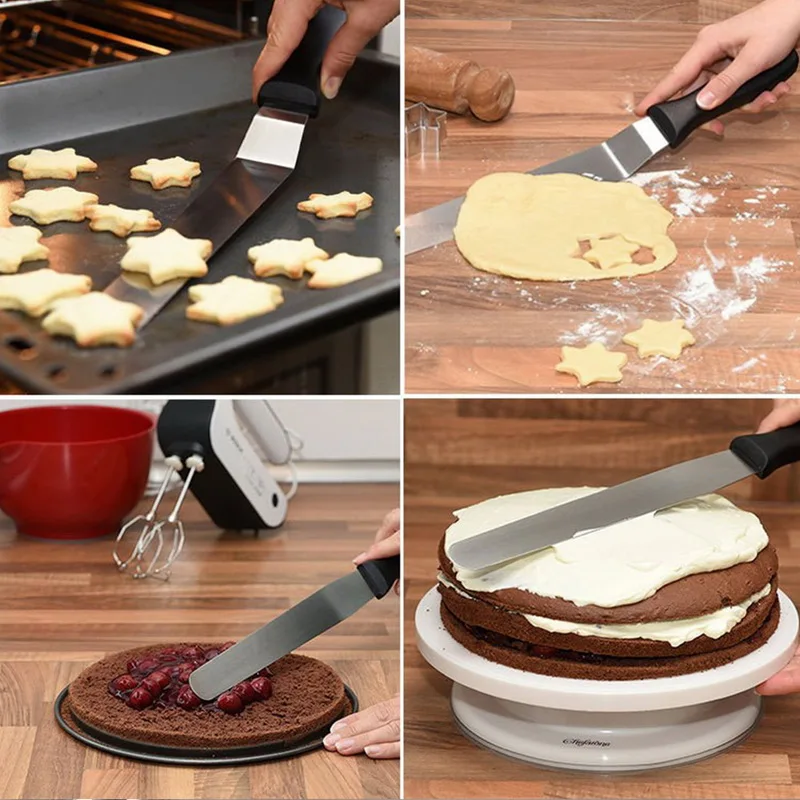 Unbird набор шпателей для торта из нержавеющей стали сливочного масла кухонный