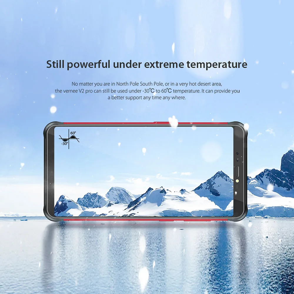 Vernee V2 Pro 4G мобильный телефон IP68 Водонепроницаемый FHD+ 2160*1080p Face ID 6 ГБ+ 64 ГБ 21 Мп+ 5 Мп 13 МП+ 5 МП 4 камеры 6200 мАч прочный телефон