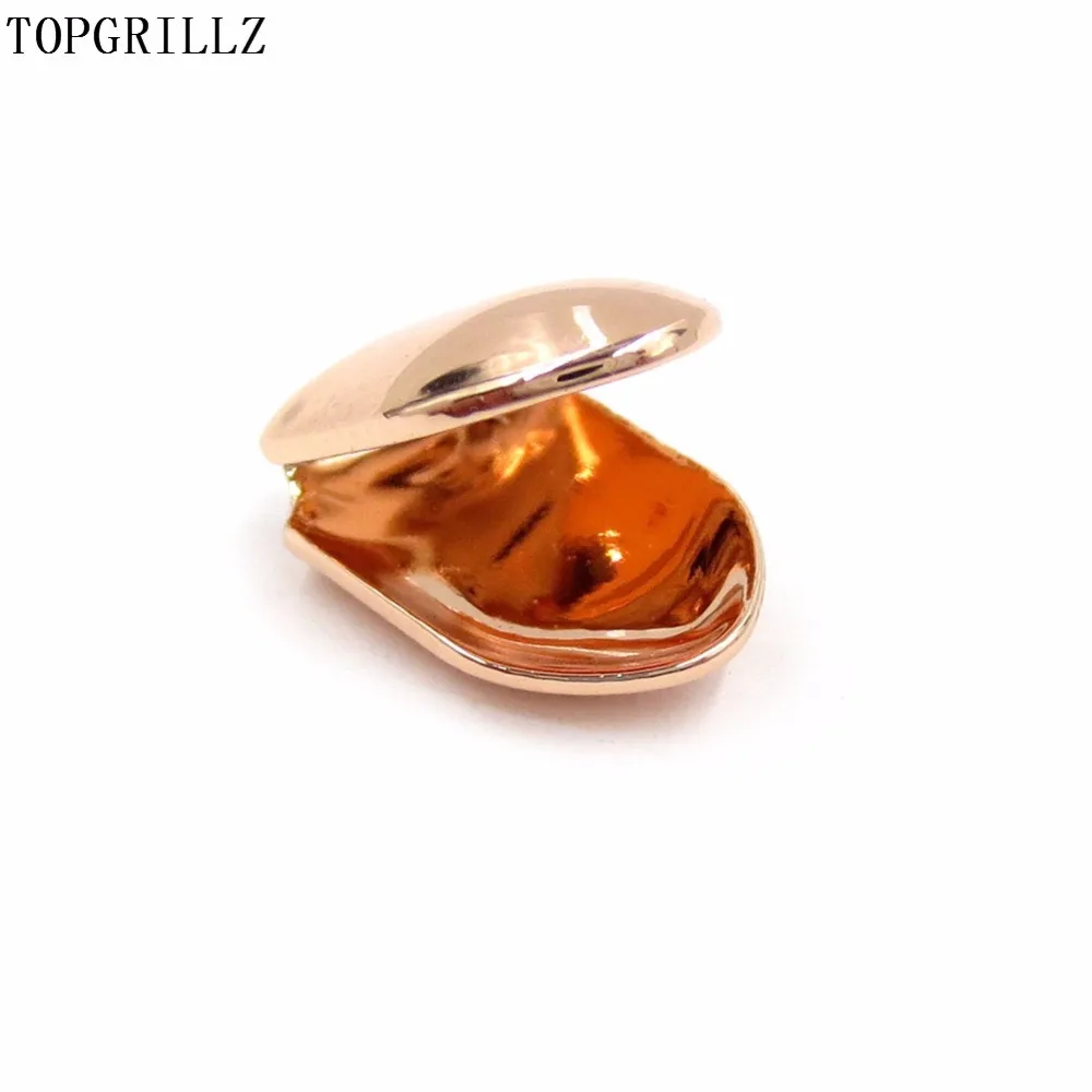 TOPGRILLZ новый Custom Fit розовое белое золото цвет покрытием хип хоп один зубные решетки