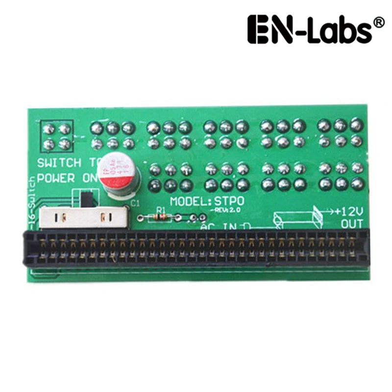 En Labs 10 портов PCIe Riser 6pin GPU Блок питания PCI E 6 контактный Breakout Board адаптер для Ethereum Mining