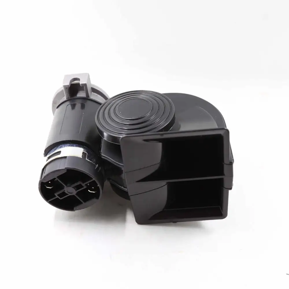 BLACK 12 V/24 V 140db пневматический клаксон Улитка компактный для автомобилей Грузовик Ван Автомобиль Мотоцикл лодка велосипед - Цвет: BLACK