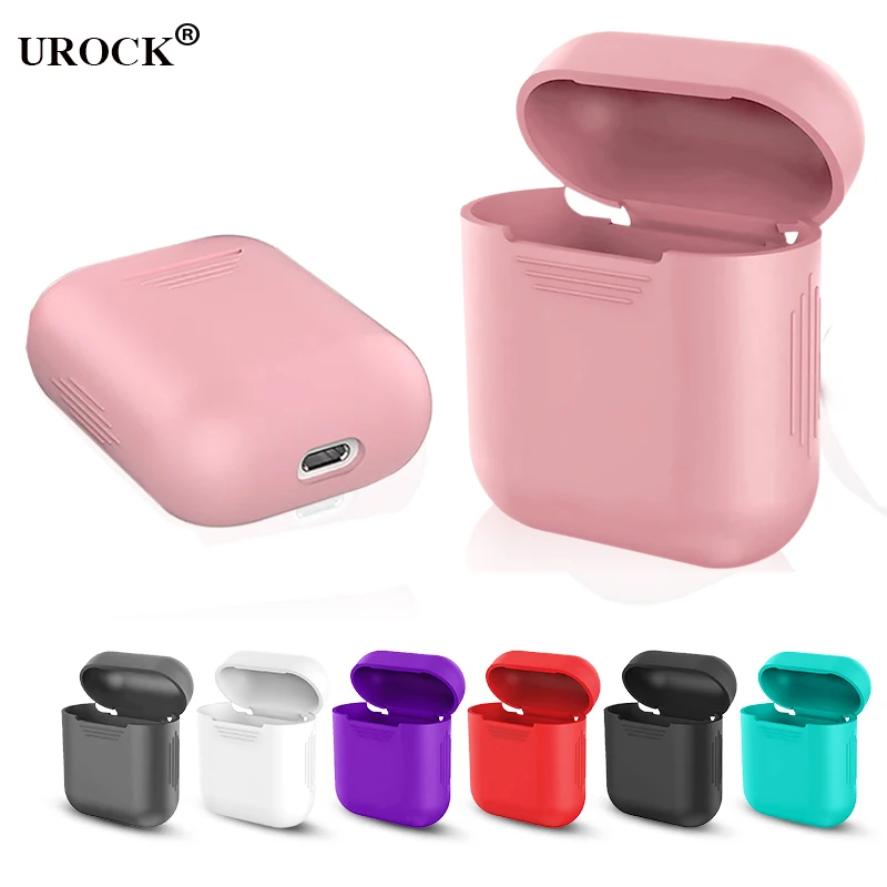 Конфеты ТПУ Силиконовые Bluetooth беспроводной наушники чехол для AirPods Защитная
