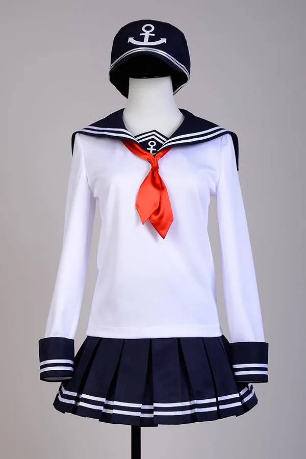 Аниме игра Kantai Коллекция маскарадные костюмы акатасуки моряк японский костюм