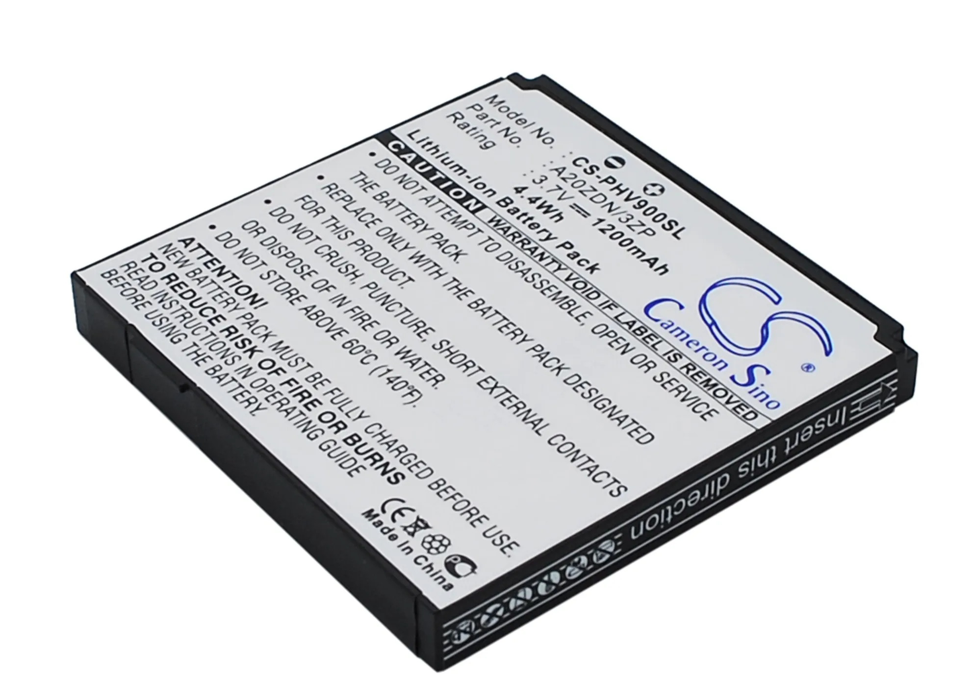 Высококачественный аккумулятор Cameron Sino 1200 мАч A20ZDN/3ZP для Philips Xenium V900|1200mah battery|cameron