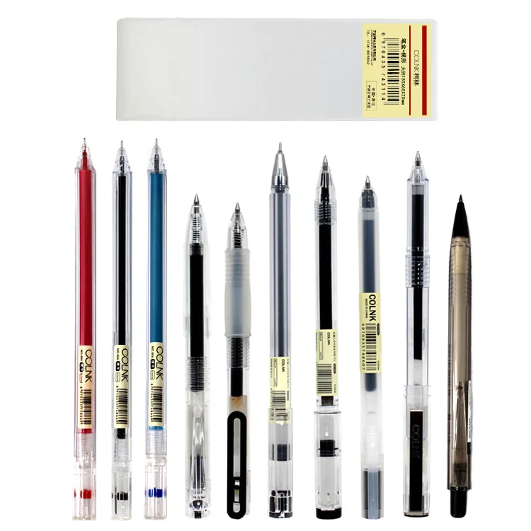 TUNACOCO Muji стиль 10 шт./компл. ручка ручки для школы Ручки для школы стационарные гелевые ручки черный, красный чернила коробка офисные канцелярия канцтовары школьные принадлежности гелевые ручки пенал школьный