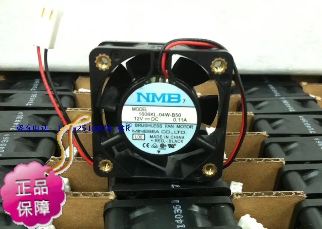 

Новый NMB-MAT NMB 1606KL-04W-B50 DC12V 4015 Вентилятор охлаждения